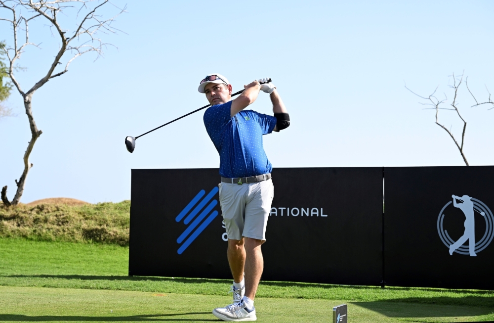 Louis Oosthuizen of South Africa pictured during the Pro-am event
