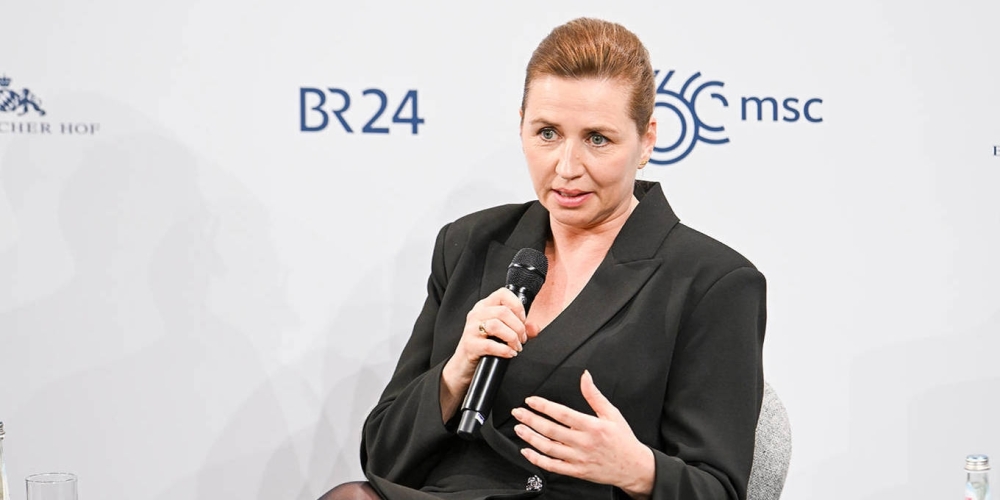 Danish Prime Minister Mette Frederiksen promised to hand over her country’s 'entire artillery' to the Ukrainians.