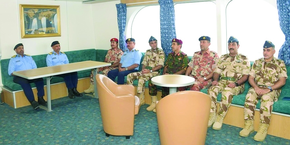 Commanders view progress of naval drill 'Sea Lion 1/2024'