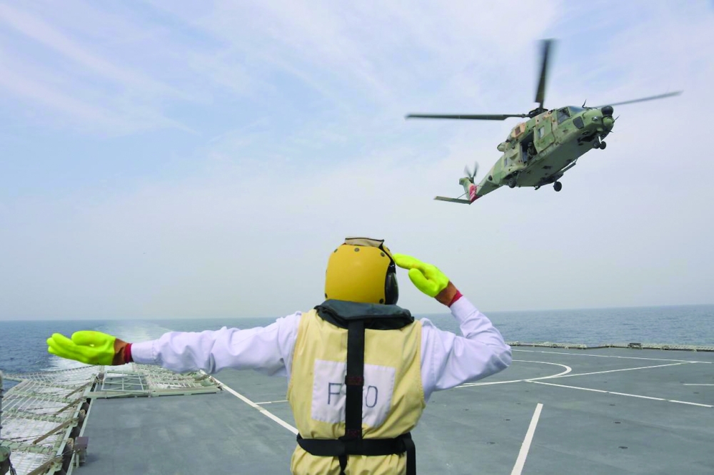 Commanders view progress of naval drill 'Sea Lion 1/2024'