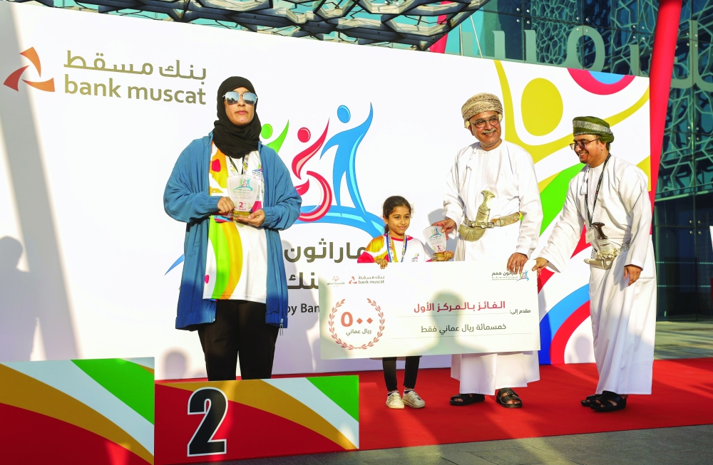 First place winner in the girls category