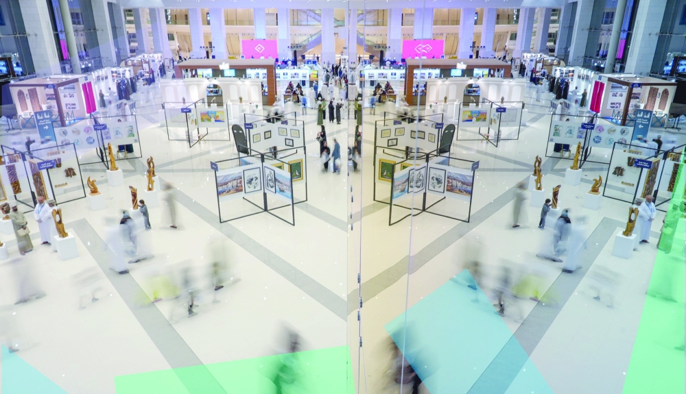 A general view of the MIBF at the Oman Convention and Exhibition Centre 