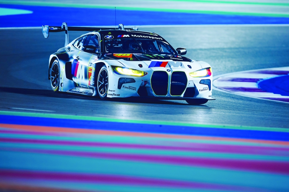 Ahmad al Harthy's BMW car