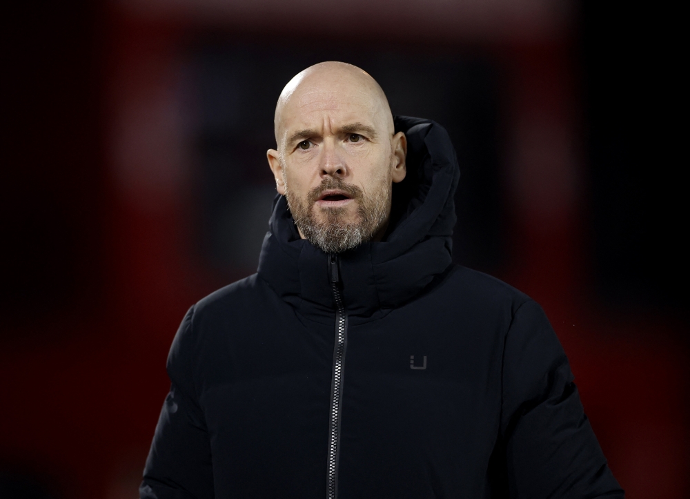 Manchester United manager Erik ten Hag 