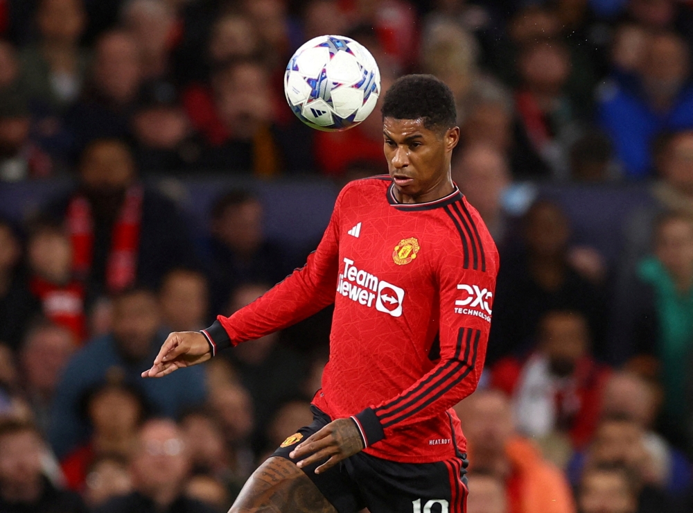 Manchester United's Marcus Rashford 