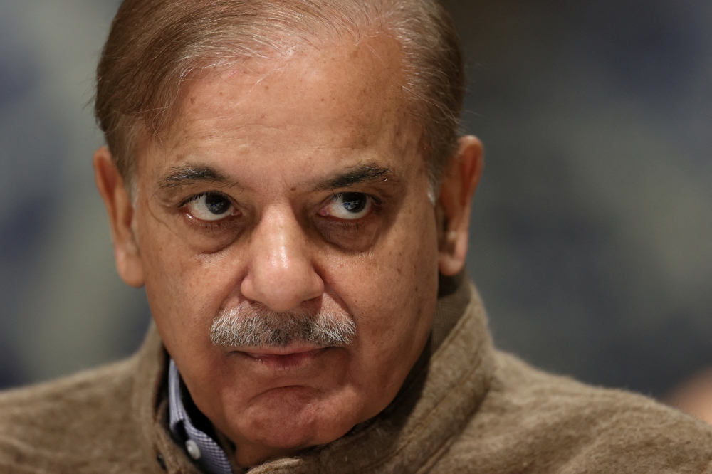 Pakistan's Prime Minister Shehbaz Sharif 