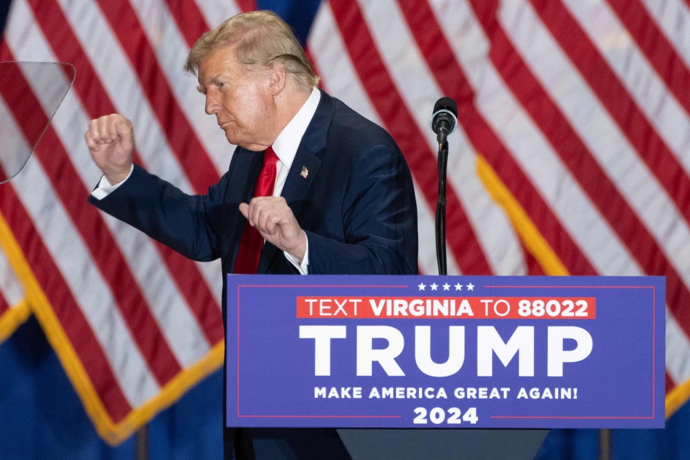 Donald Trump will march to the threshold of a third Republican presidential nomination this week as millions