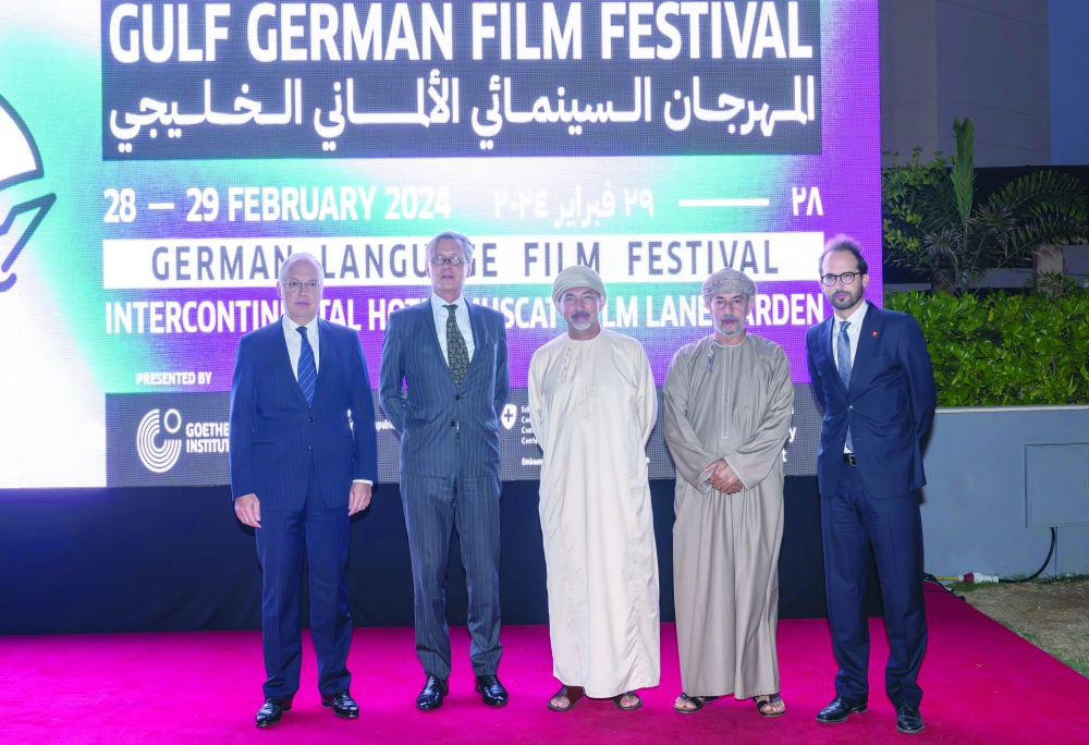 The film festival was held under the auspices of HH Sayyid Tariq al Said and Sayyid Abdullah al Busaidy
