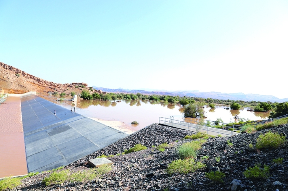 There are 3 types of dams in the Sultanate of Oman: underground recharge dams, surface storage dams and protection dams