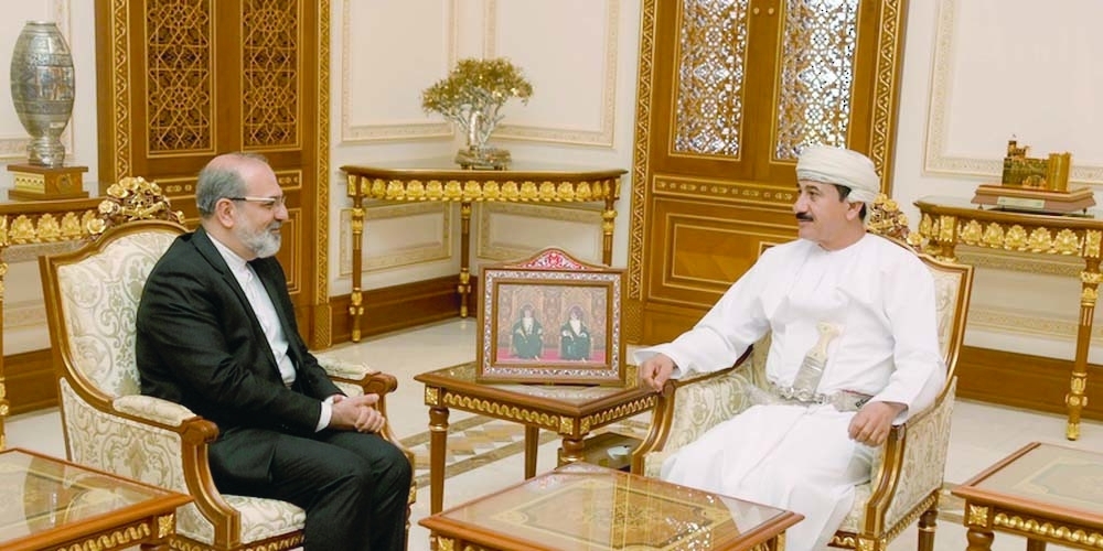 Royal Office Minister receives Ambassador of Iran