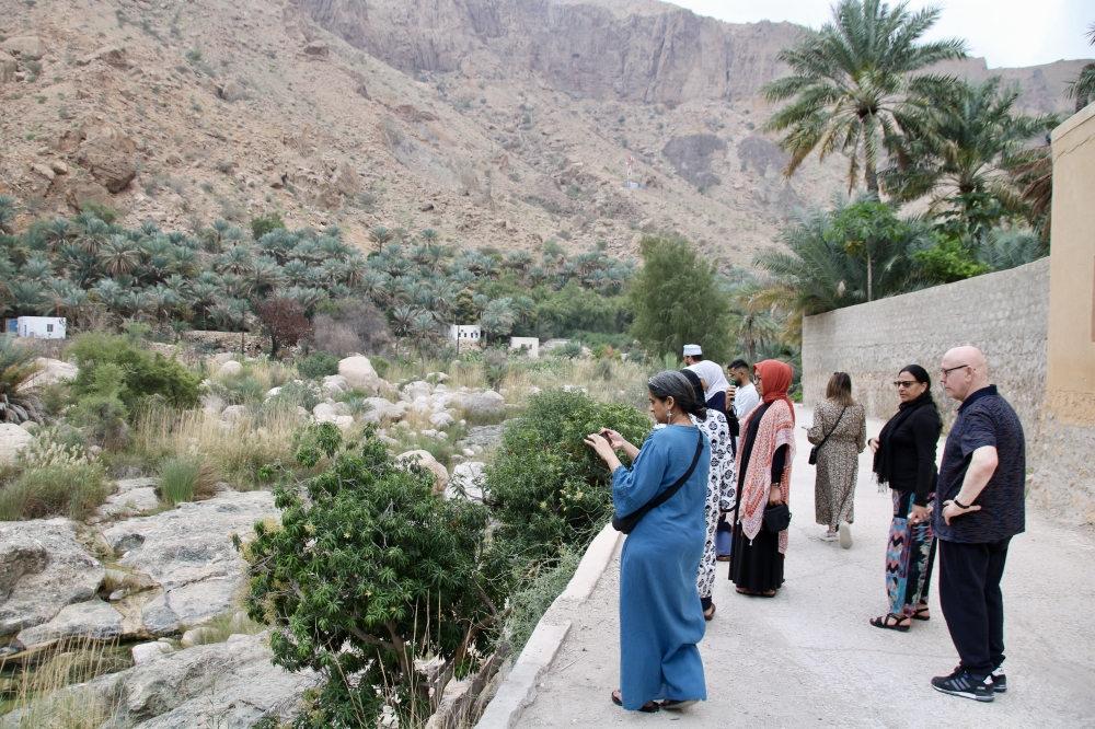 Halal travellers enjoy locales at Wadi Tiwi