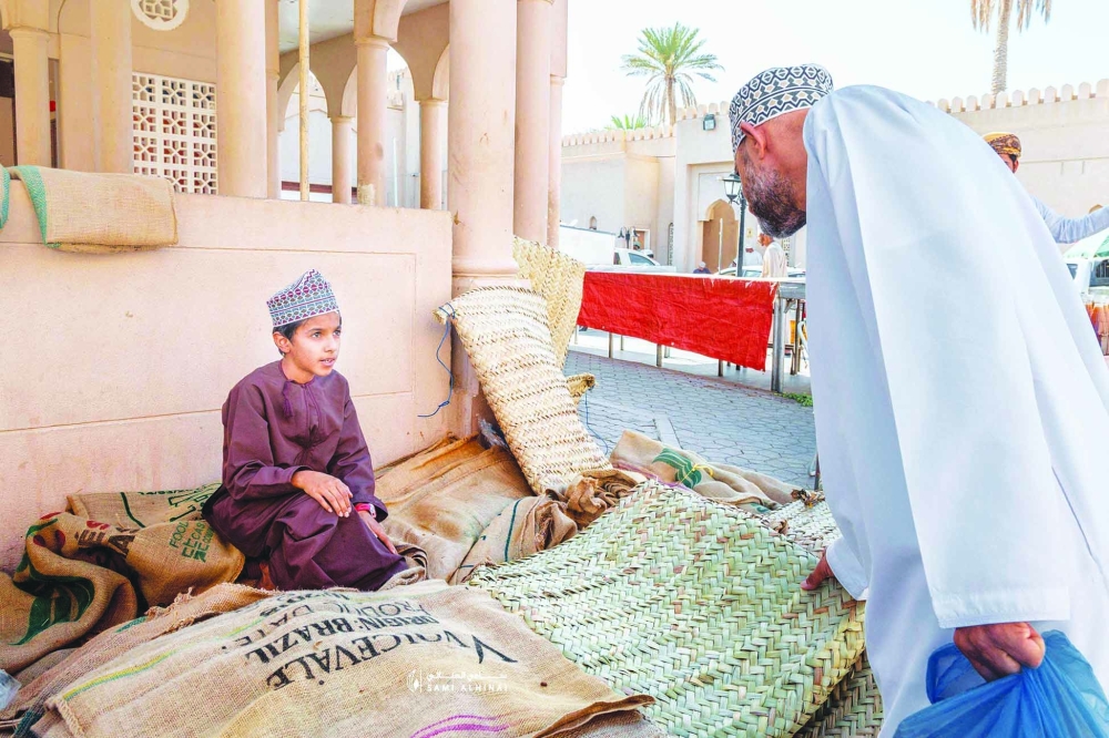 The young entrepreneurs of Nizwa souq