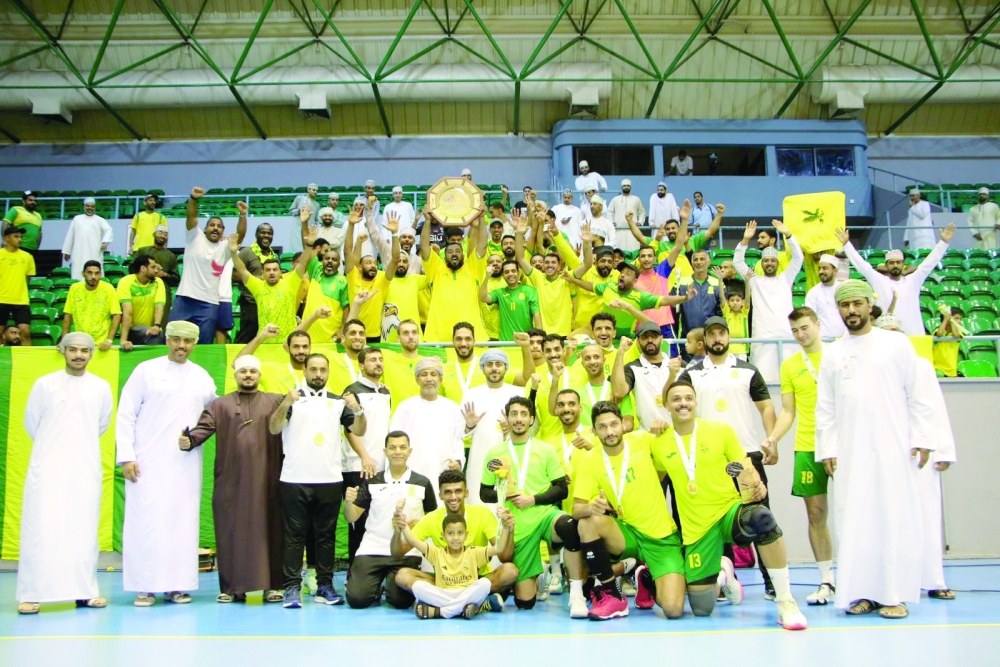 Seeb crowned champions of Oman Volleyball League