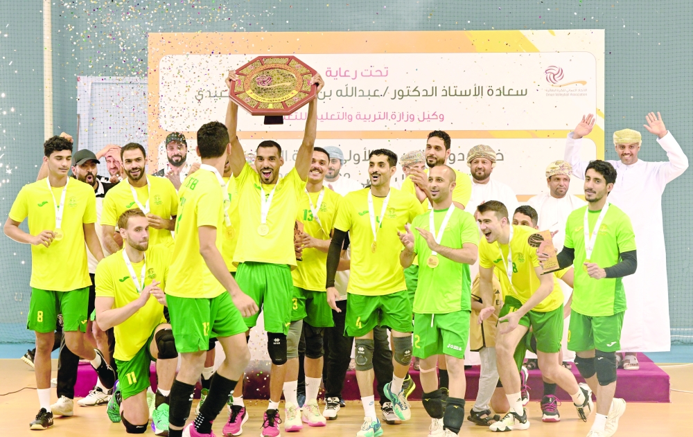 Seeb crowned champions of Oman Volleyball League