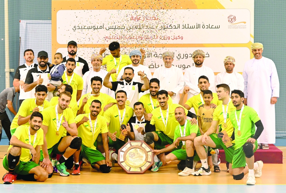 Seeb crowned champions of Oman Volleyball League
