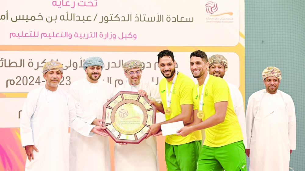 Seeb crowned champions of Oman Volleyball League