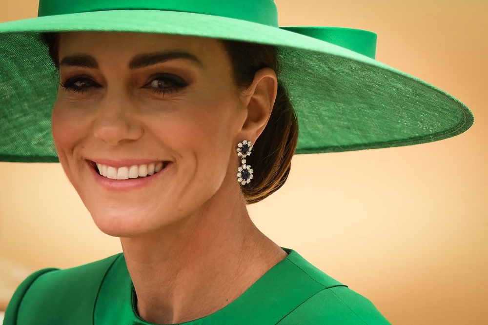 Britain's Catherine, Princess of Wales, appears in this still image from a handout video released March 22, 2022