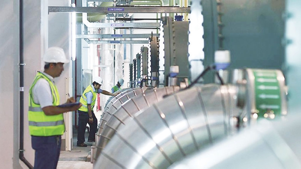 The company’s desalination plant possesses a production capacity of 26.4 million imperial gallons per day (MIGD)