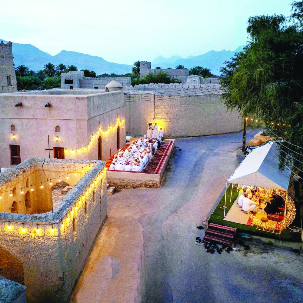 A tradition enhancing community cohesion