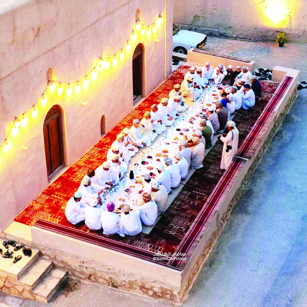 A tradition enhancing community cohesion