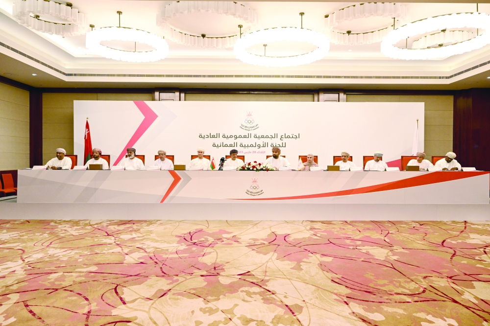 Oman Olympic General Assembly meeting of 2023