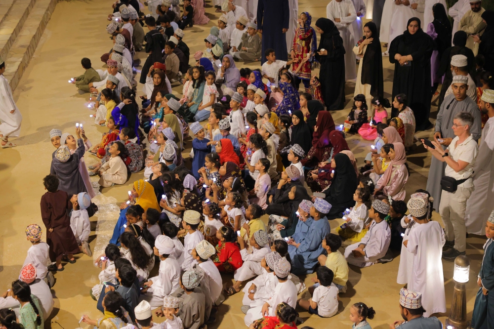 The Al Aqabah Night occasion is a special night for children, painting joy on their faces and love for fasting.