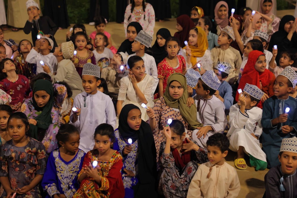The Al Aqabah Night occasion is a special night for children, painting joy on their faces and love for fasting.