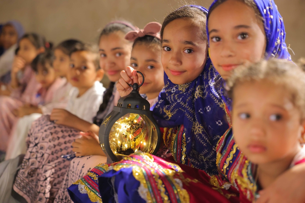 The Al Aqabah Night occasion is a special night for children, painting joy on their faces and love for fasting.