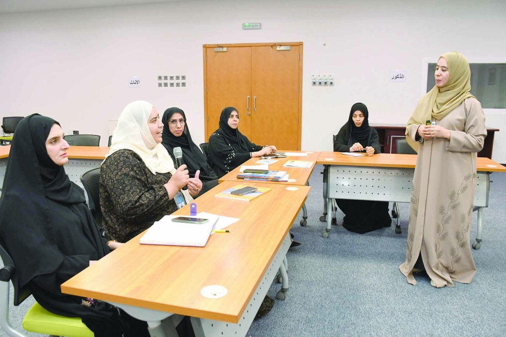 The workshop was presented by Dr Basma al Riyami