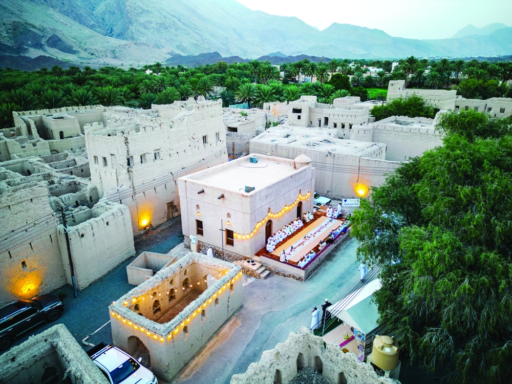 An important place for prayers and gatherings in Bahla