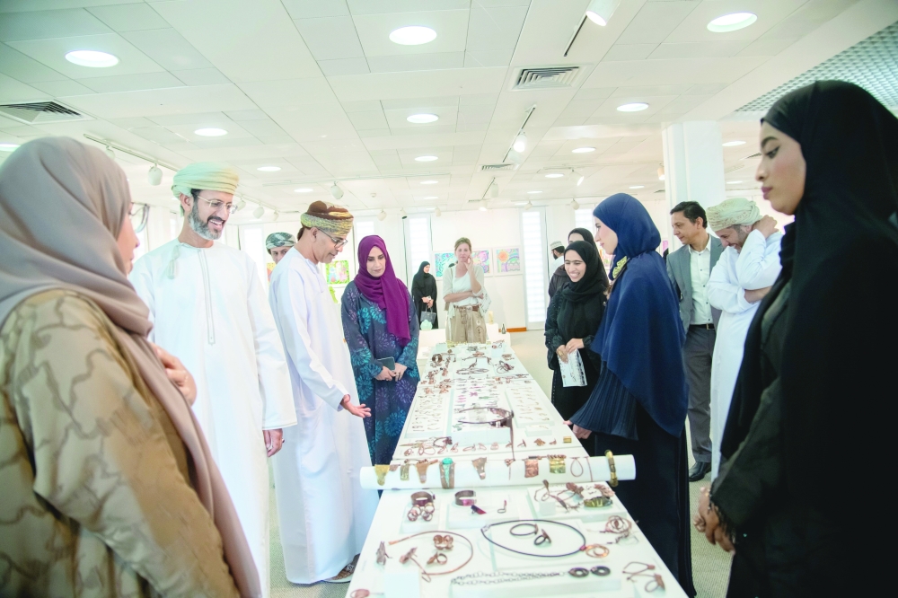 The Silver Jubilee of the Art Education Exhibition at SQU was held today.  