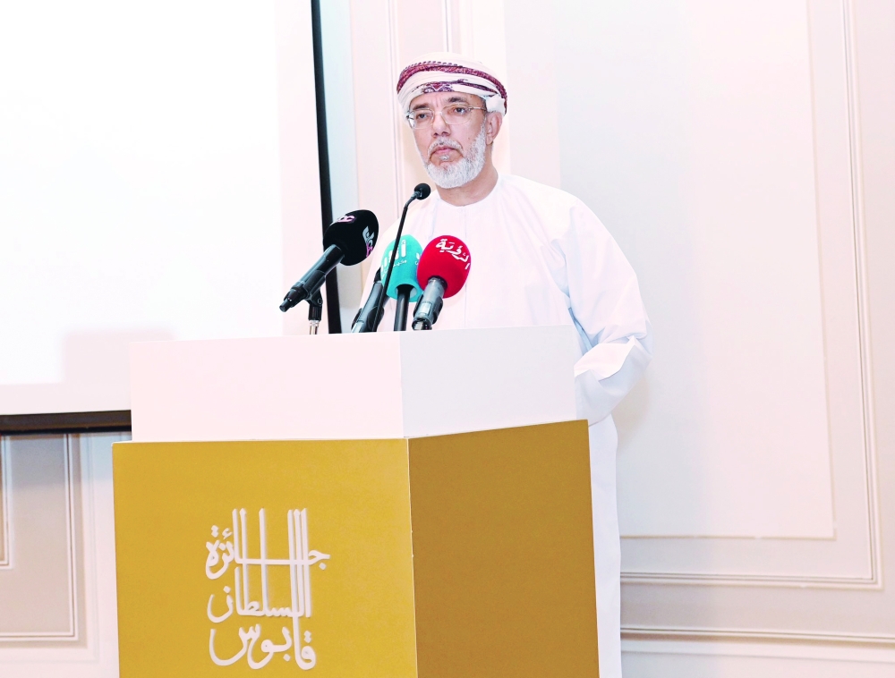 Habib bin Mohammed al Riyami, Chairman of the Sultan Qaboos Higher Centre for Culture and Science