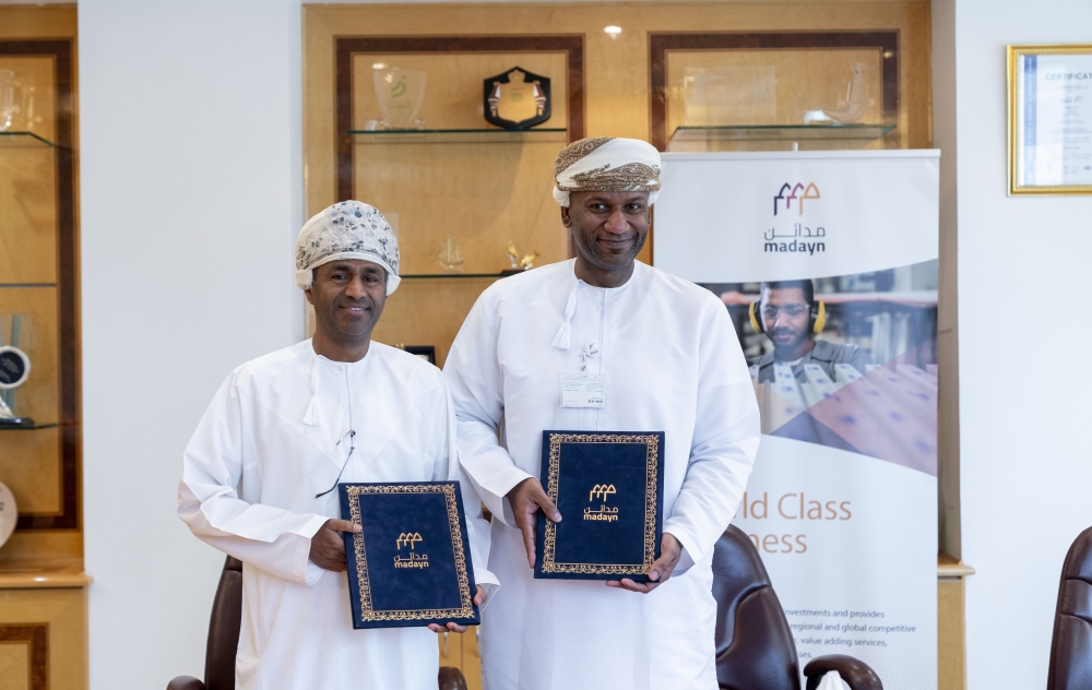 Madayn signs pact to provide customs services in industrial cities
