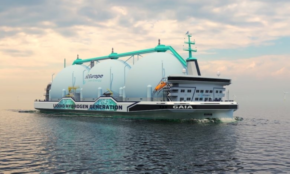 LNG logistics specialist GasLog is developing a new generation of liquid hydrogen carriers for the global market. Picture for illustration only.