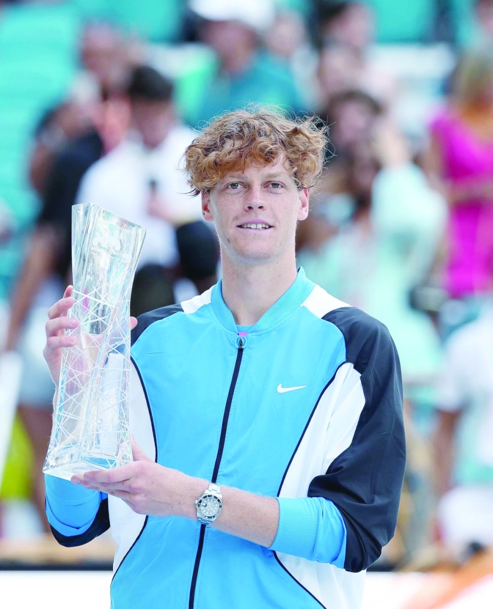 Ice-cool Sinner downs Dimitrov to triumph in Miami