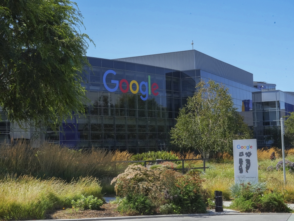Googles headquarters in Mountain View, Calif., on Sept. 12, 2023. (Jim Wilson/The New York Times)
