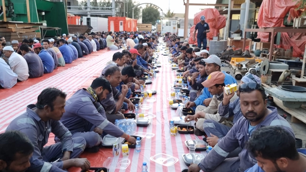 The heartwarming story of labourer-led iftars