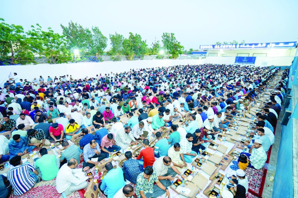 The heartwarming story of labourer-led iftars