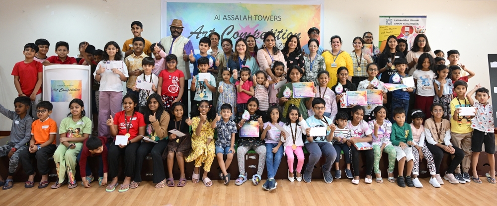 Al Assalah Towers art competition was held on March 29 at Al Ghubrah 