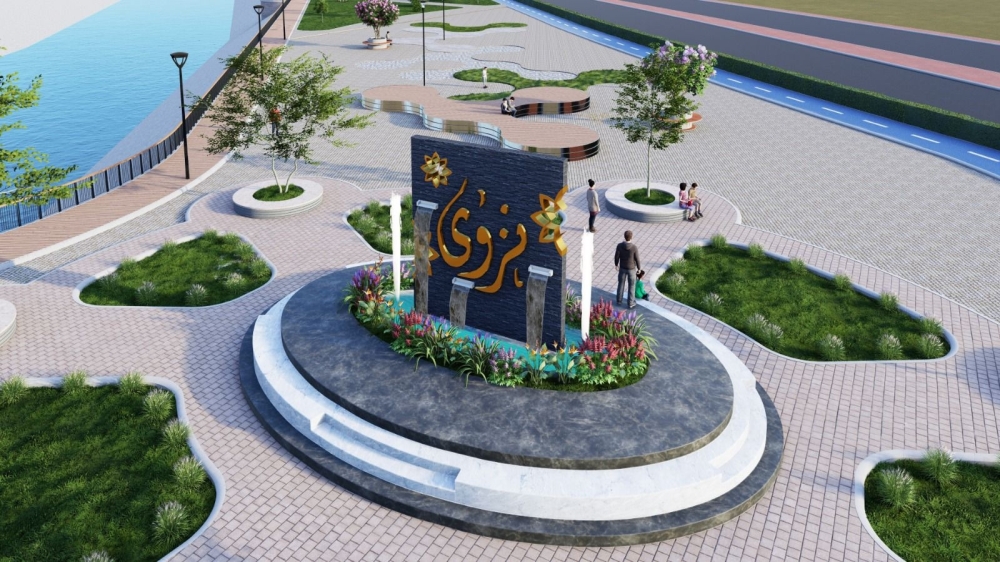 Artist's representation of Al Dakhiliyah Boulevard project