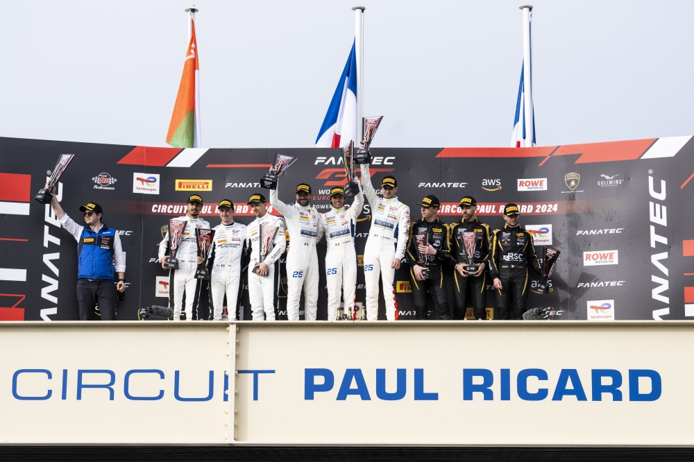 Paul Ricard podium