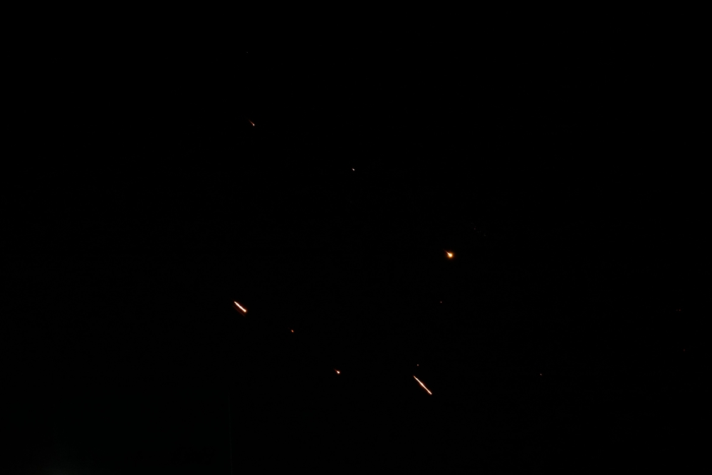 Missiles that fired from Iran towards Israel