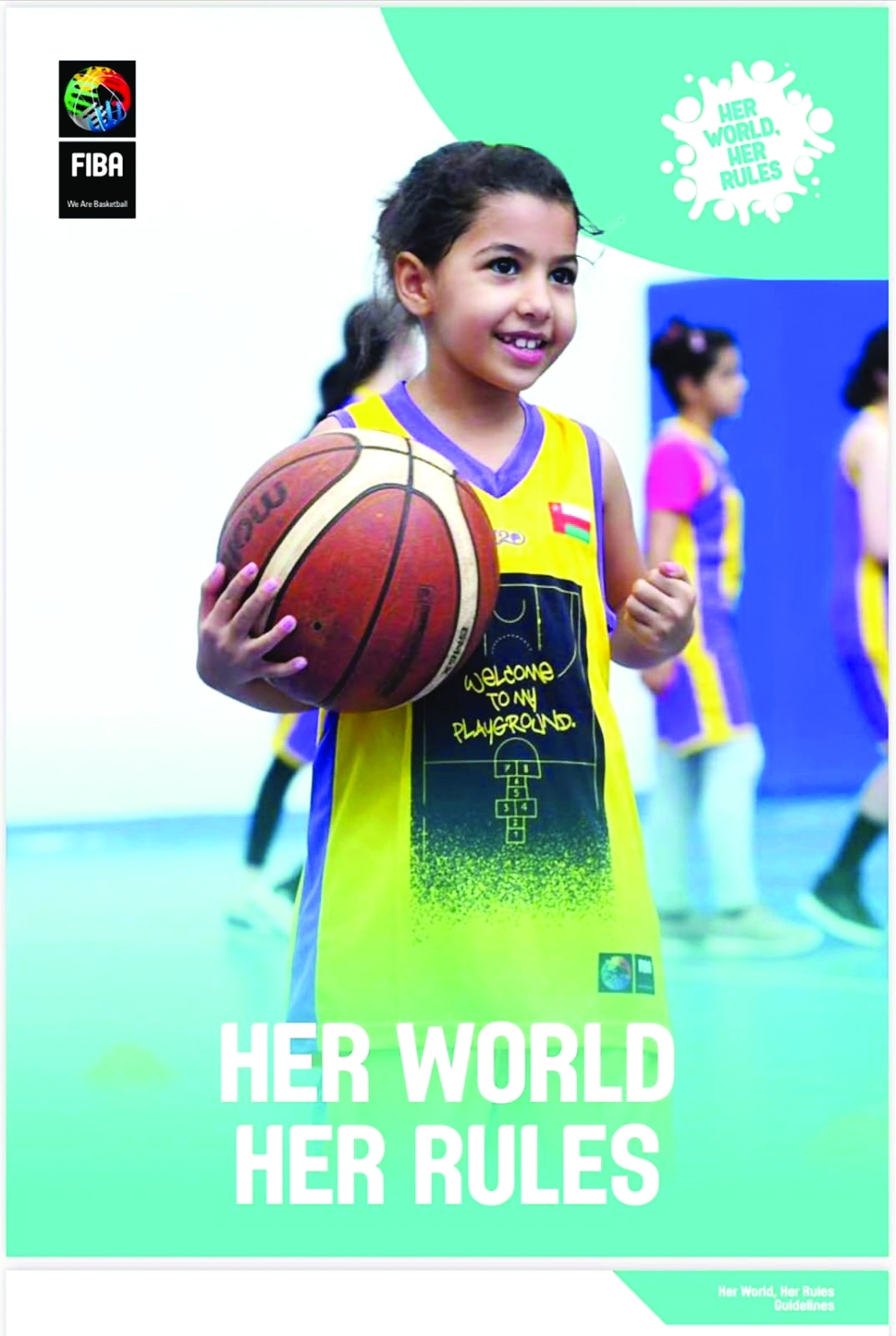 FIBA Selects Oman to Implement Girls' Basketball Project (Her World Her Rules)
