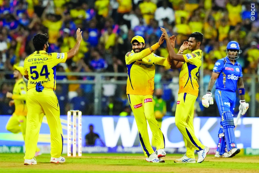Rohit ton in vain as Chennai beat Mumbai