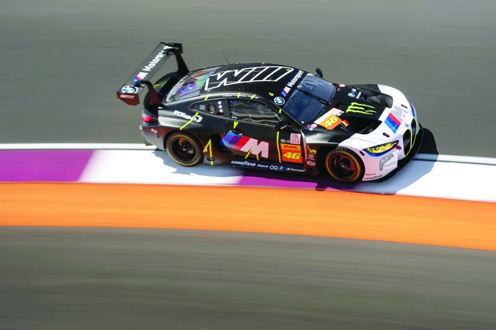 Ahmad al Harthy during the 2024 FIA World Endurance Championship in Doha from February 28 to March 2.