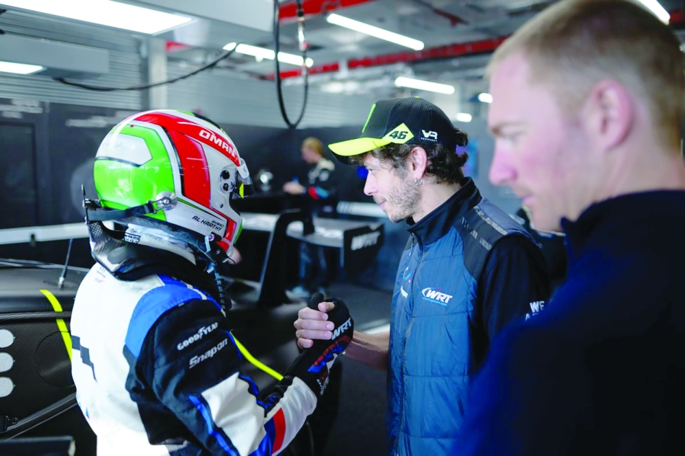 Ahmad al Harthy during the 2024 FIA World Endurance Championship in Doha from February 28 to March 2.