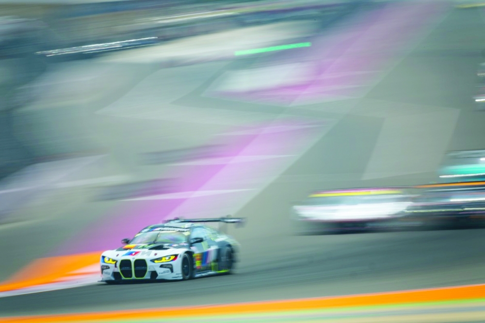 Ahmad al Harthy during the 2024 FIA World Endurance Championship in Doha from February 28 to March 2.