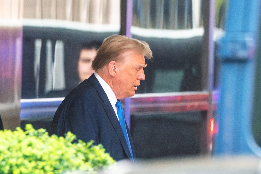 DonalTrump's criminal trial over hush money payment, in New York City