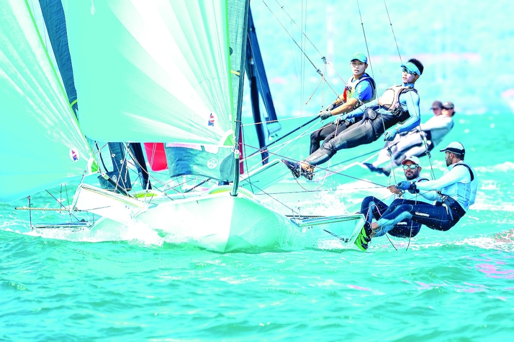 Oman’s 49er sailors aiming to achieve Olympic dream at Last Chance Regatta in Hyères