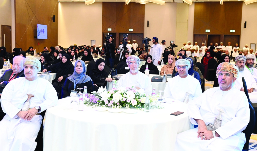 The opening ceremony was held under the auspices of Habib Mohammed al Riyami, Chairman of the Sultan Qaboos Higher Centre for Culture and Science